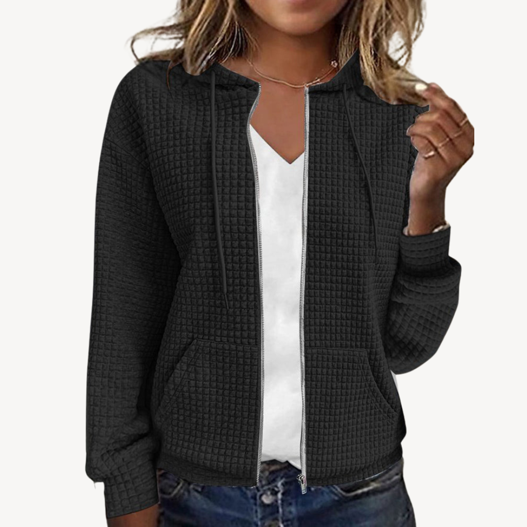 VogeLuxe | Women’s Casual Hooded Jacket