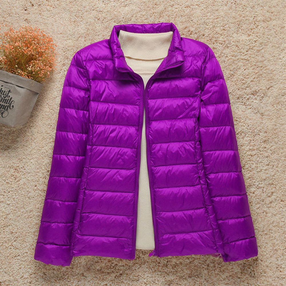 Ladies Insulated Fleece Coat