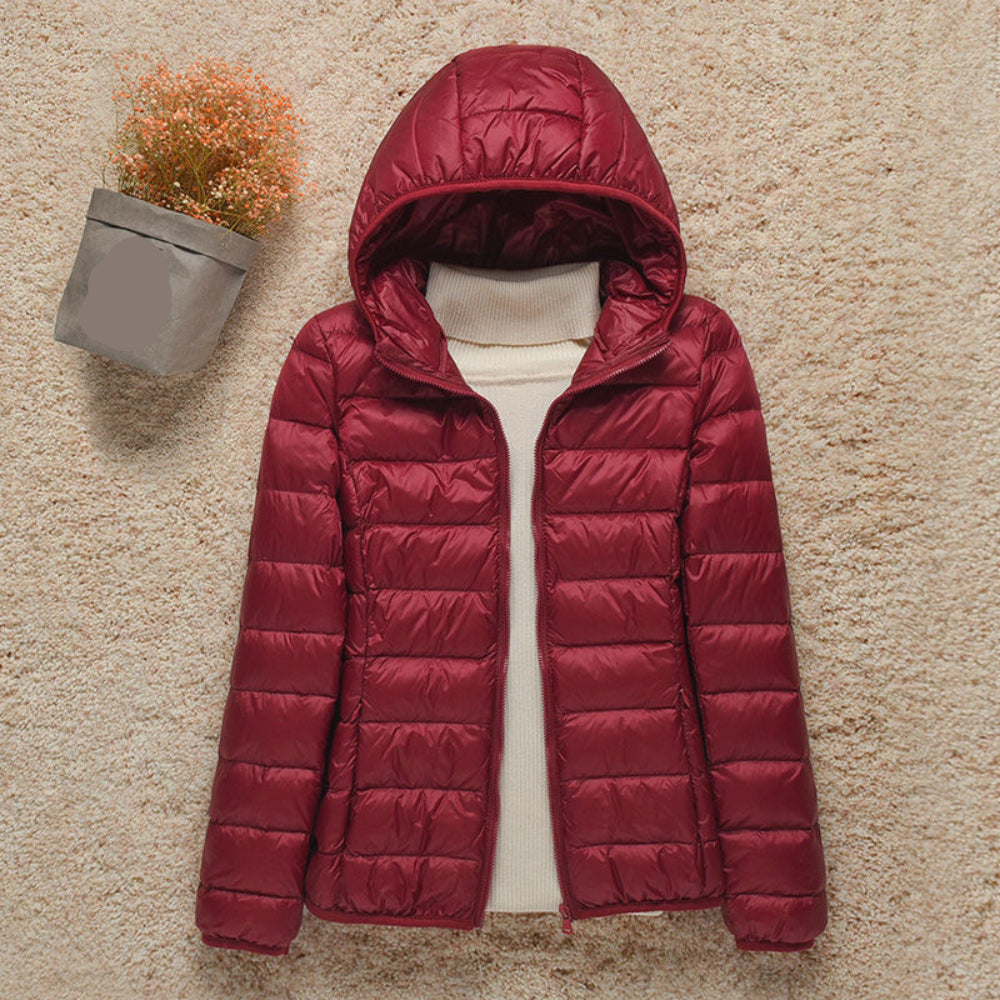 Ladies Insulated Fleece Coat