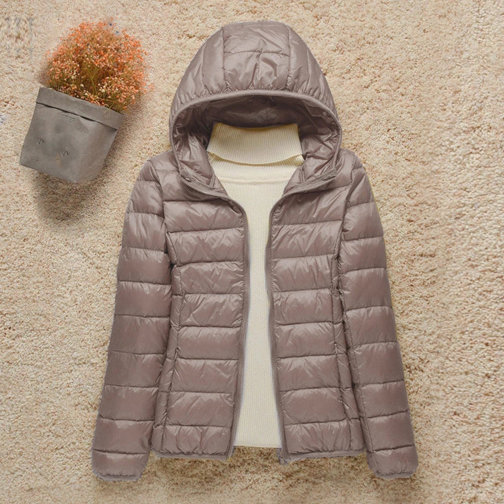 Ladies Insulated Fleece Coat