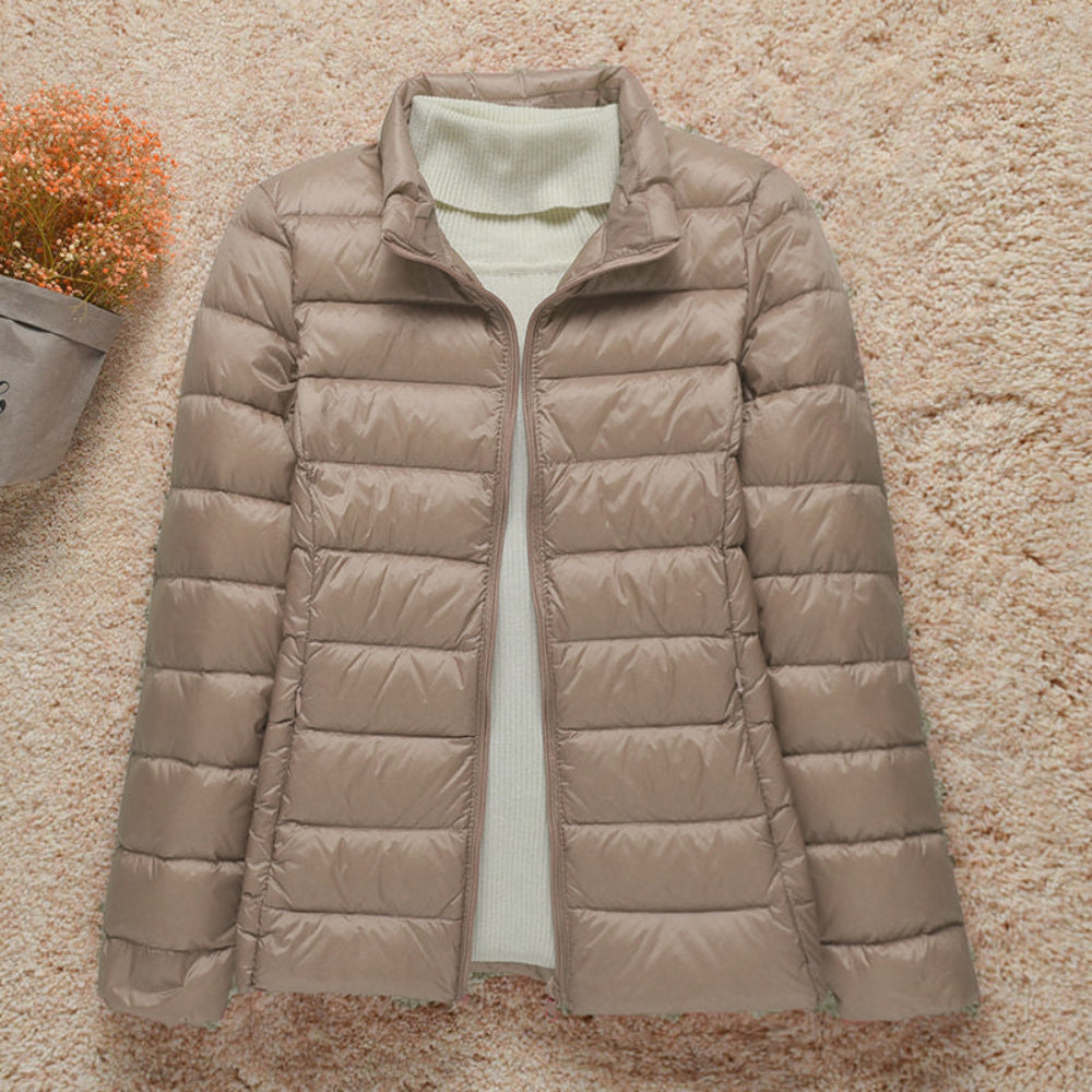 Ladies Insulated Fleece Coat