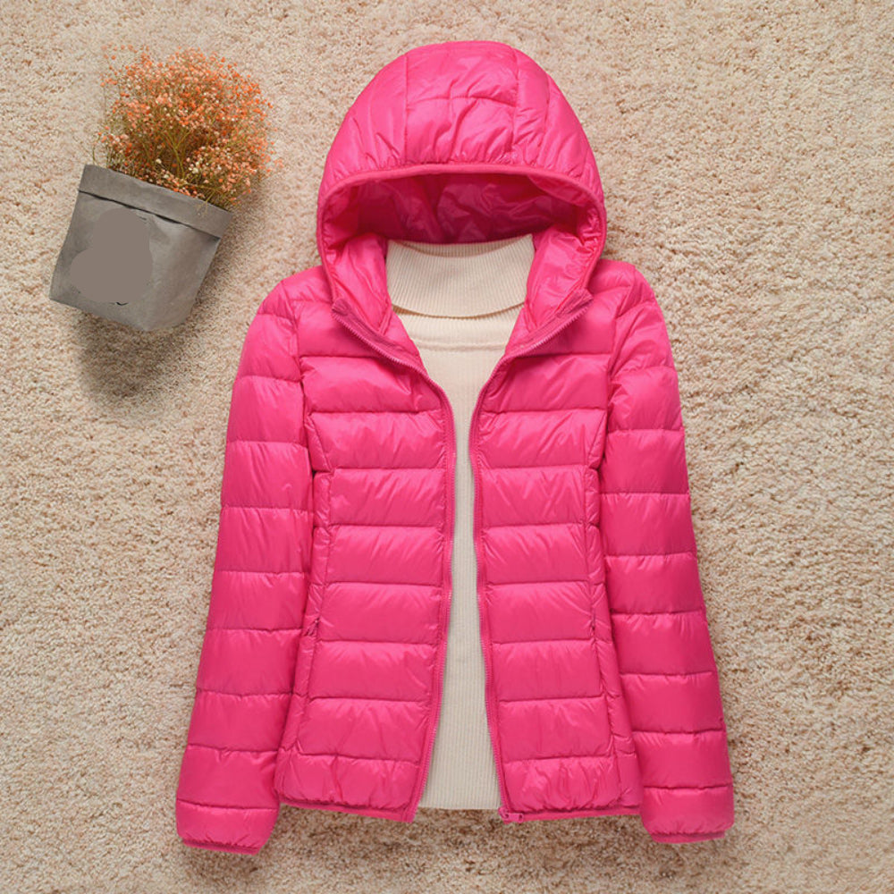 Ladies Insulated Fleece Coat