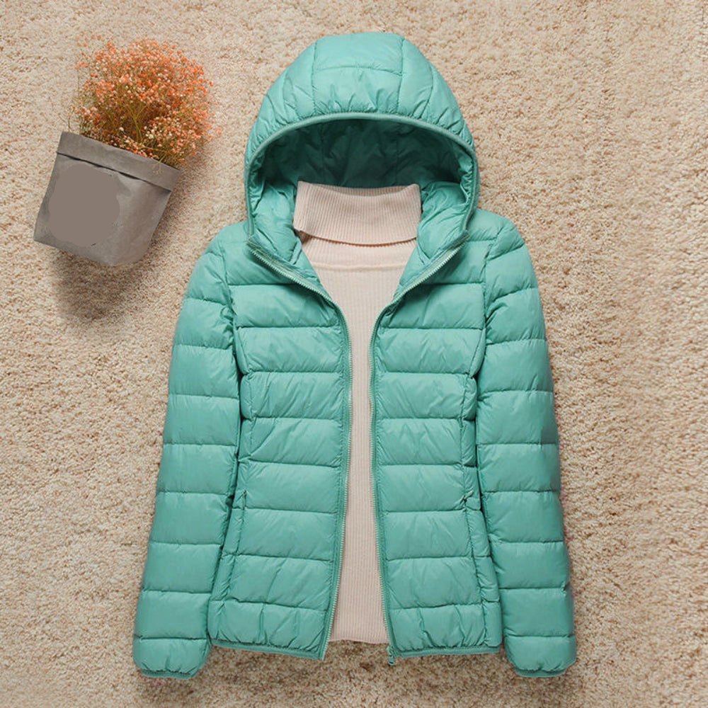 Ladies Insulated Fleece Coat