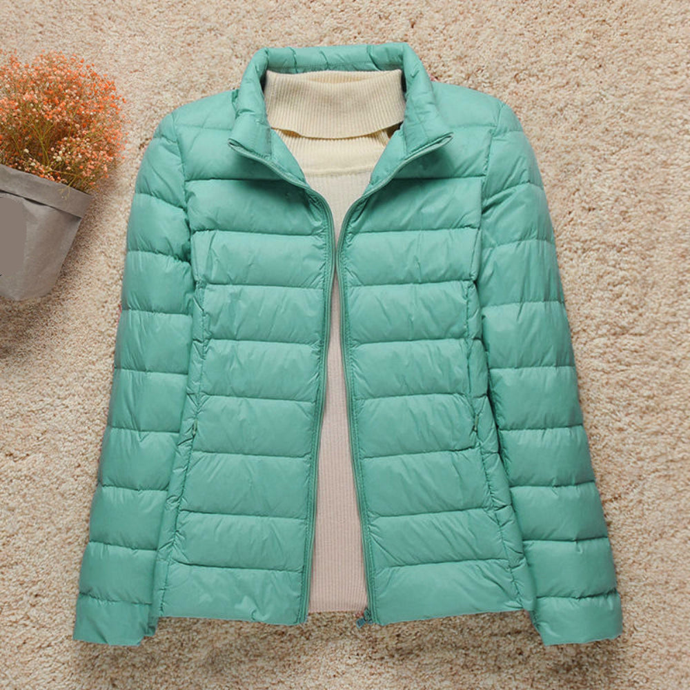 Ladies Insulated Fleece Coat