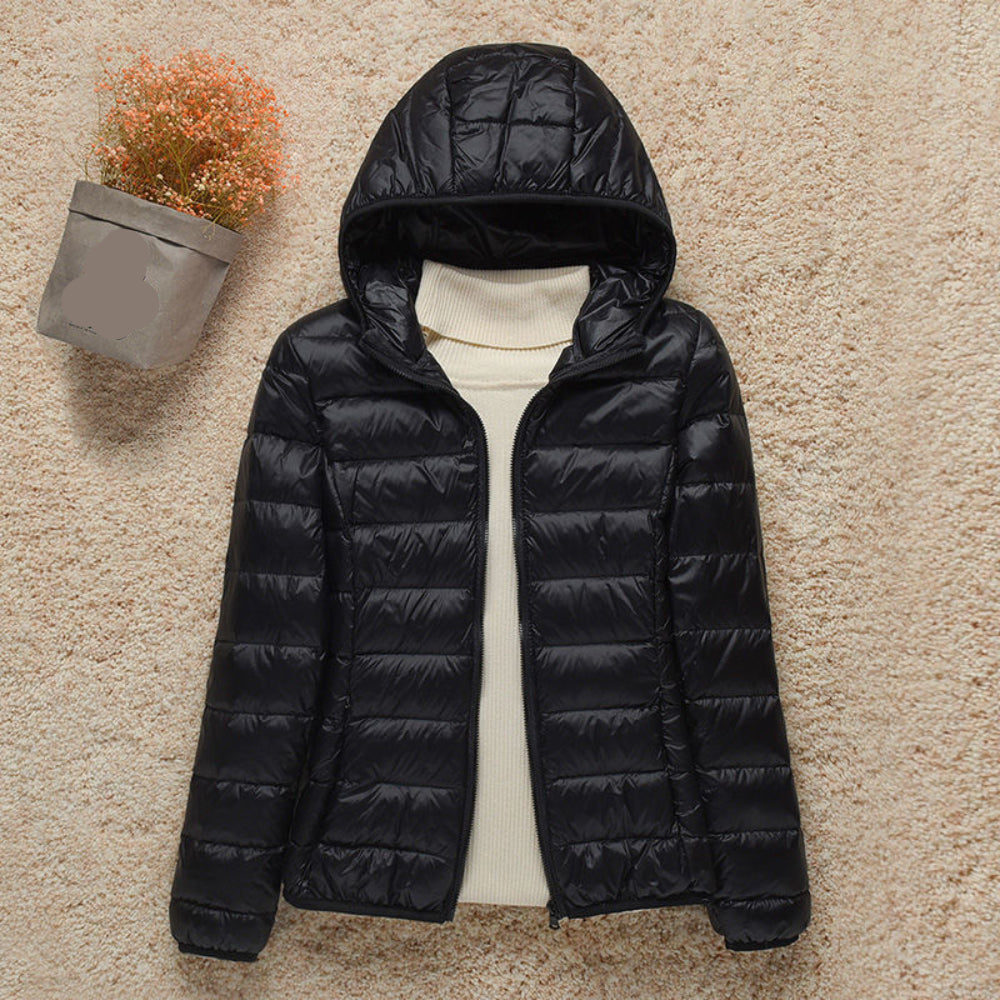 Ladies Insulated Fleece Coat