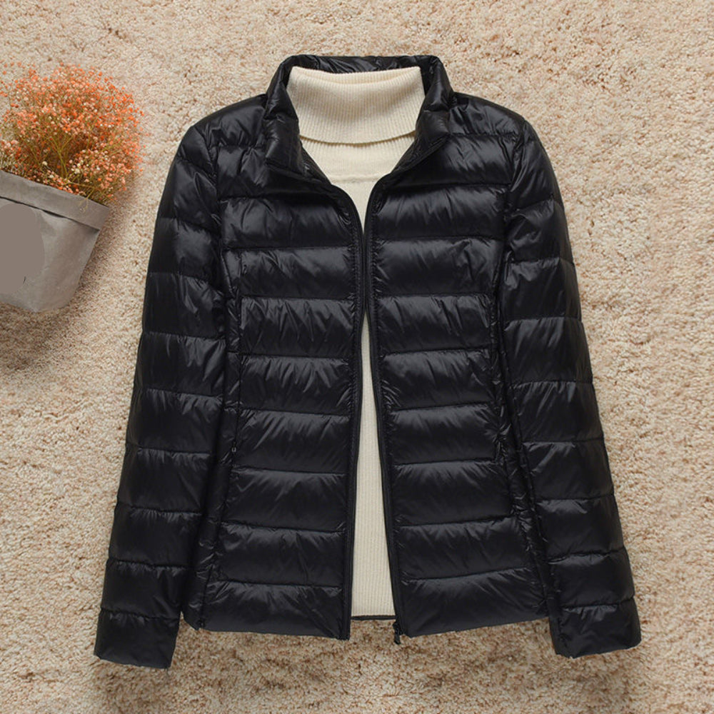 Ladies Insulated Fleece Coat