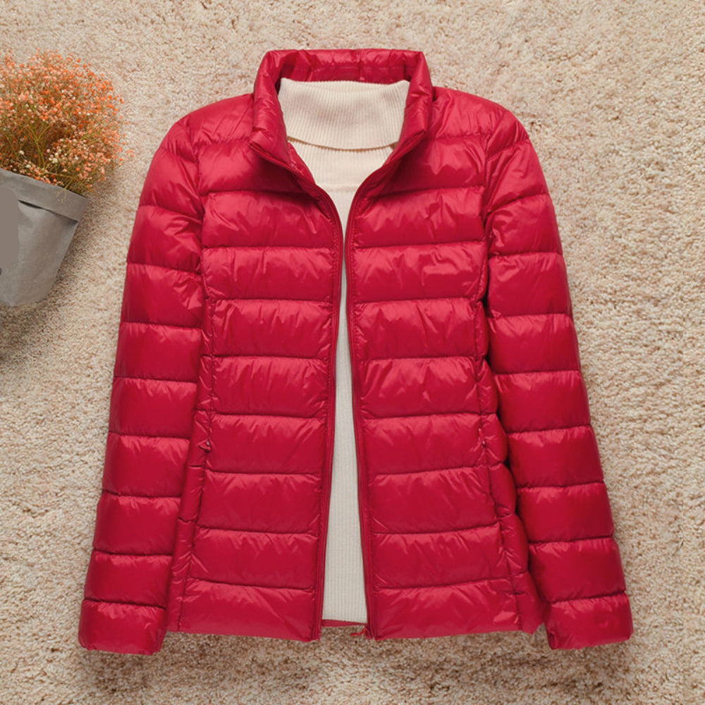 Ladies Insulated Fleece Coat