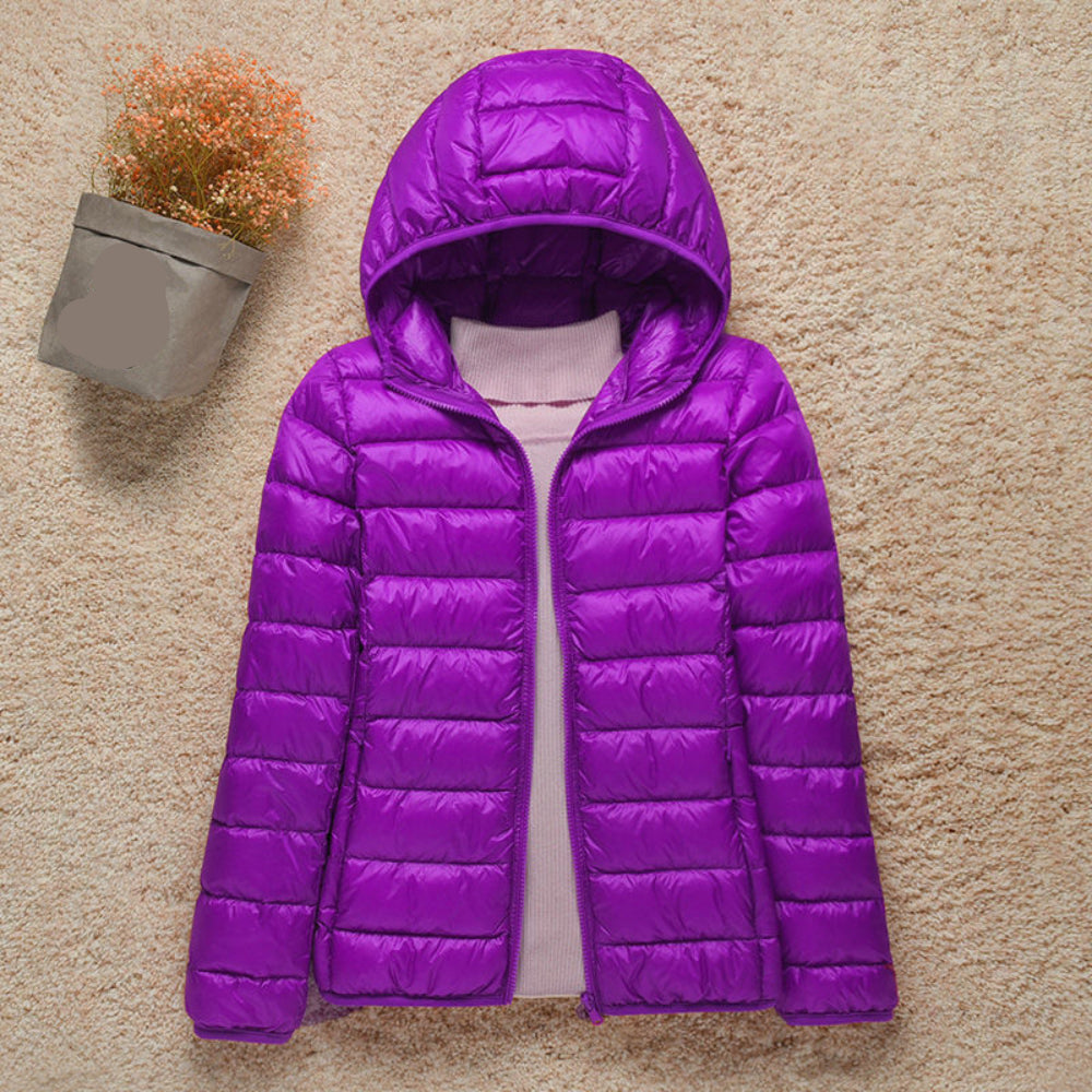 Ladies Insulated Fleece Coat