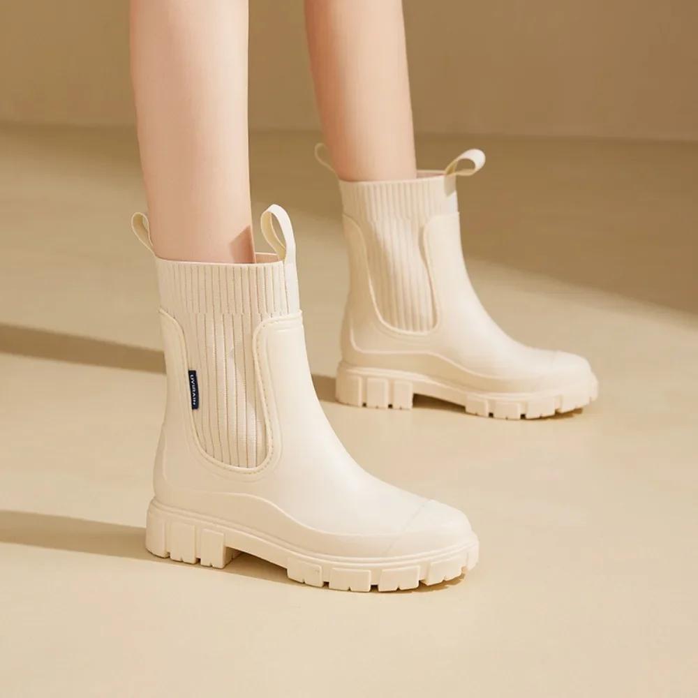 Ladies Waterproof Ankle Boots with Good Grip Soles