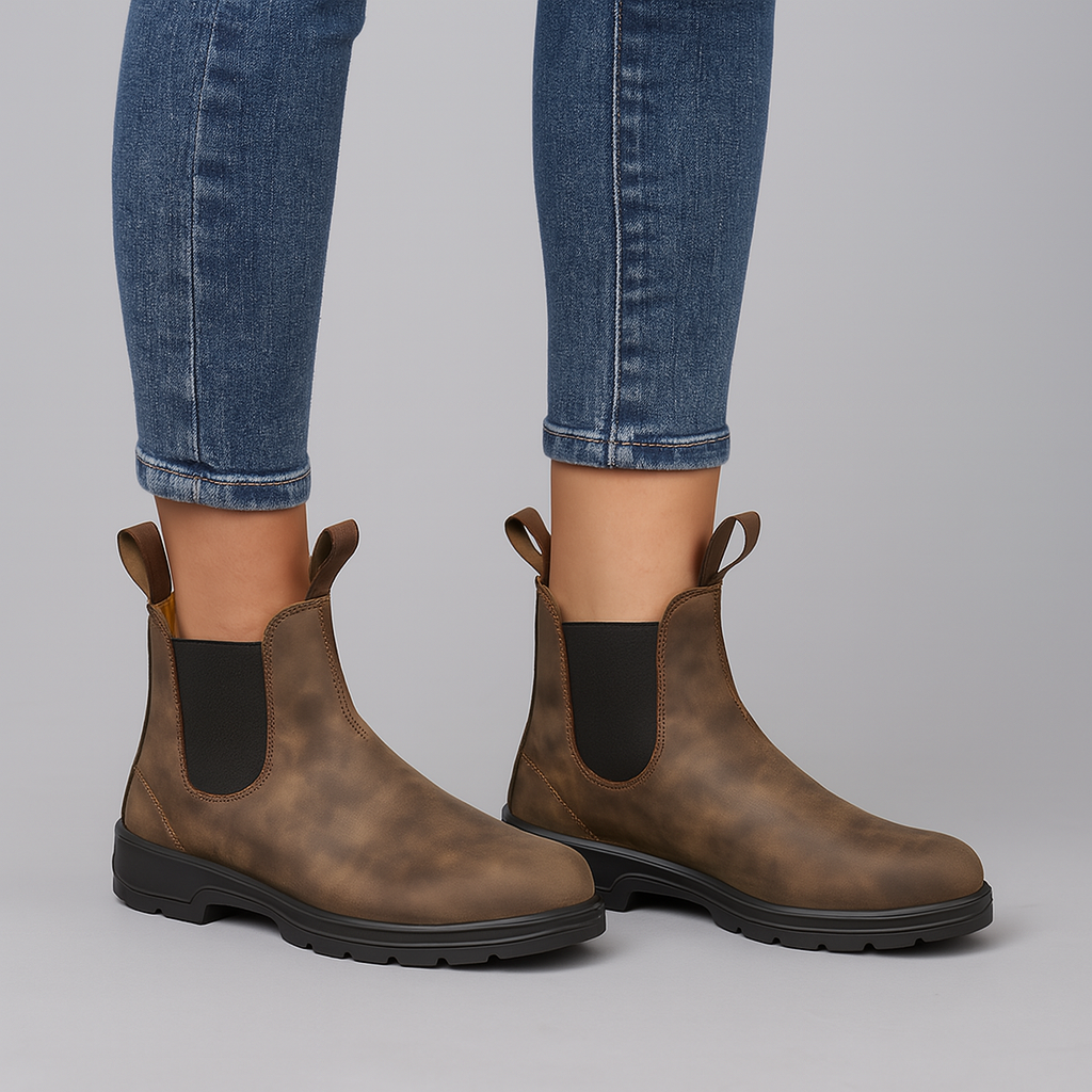 Women’s Waterproof Chelsea Boots – Classic Slip-On Design 5
