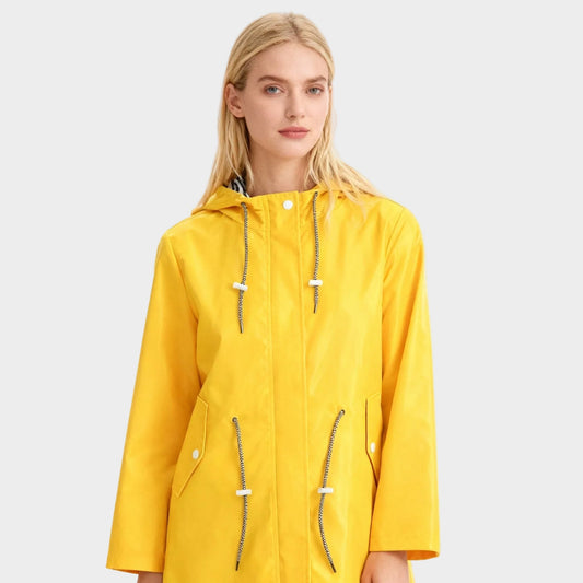 Waterproof Women's Hooded Parka Coat - VogeLuxe