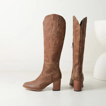 Women’s Western Cowboy Boots – Ultra-Comfort Design with Everyday Style 0