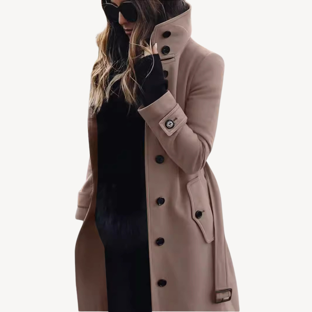 VogeLuxe | Women’s Slim Fit Woolen Coat