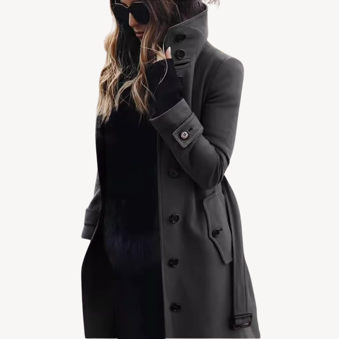 VogeLuxe | Women’s Slim Fit Woolen Coat