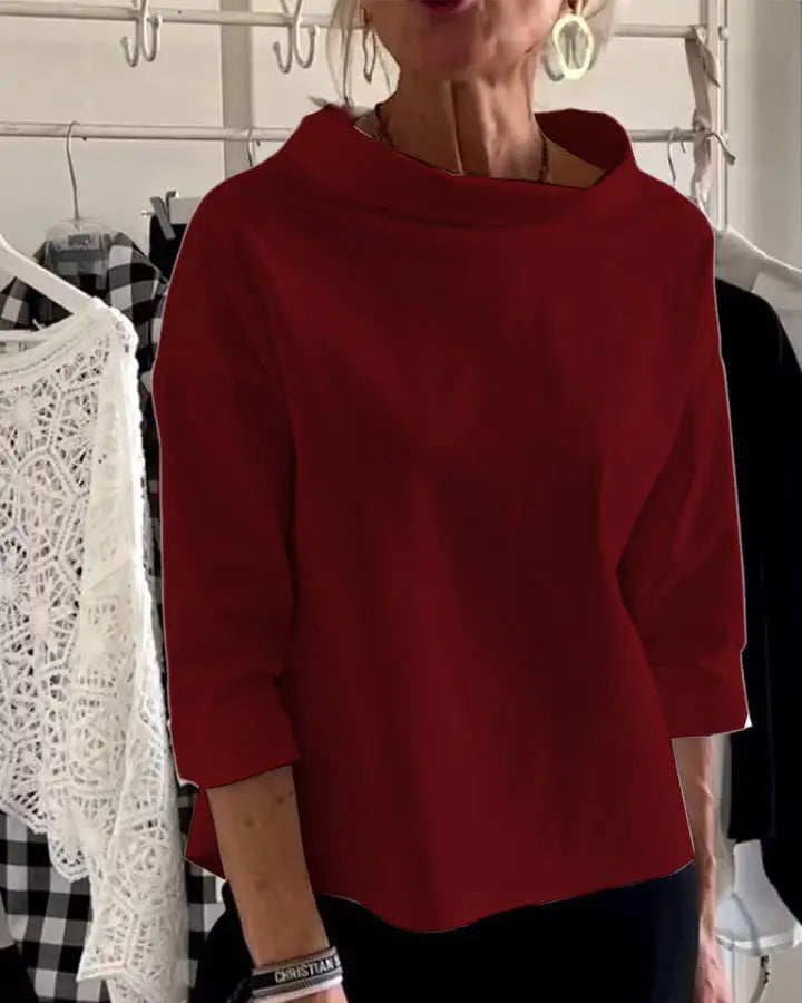Classic High Neck Sweater
