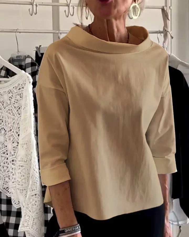 Classic High Neck Sweater