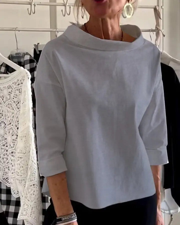 Classic High Neck Sweater