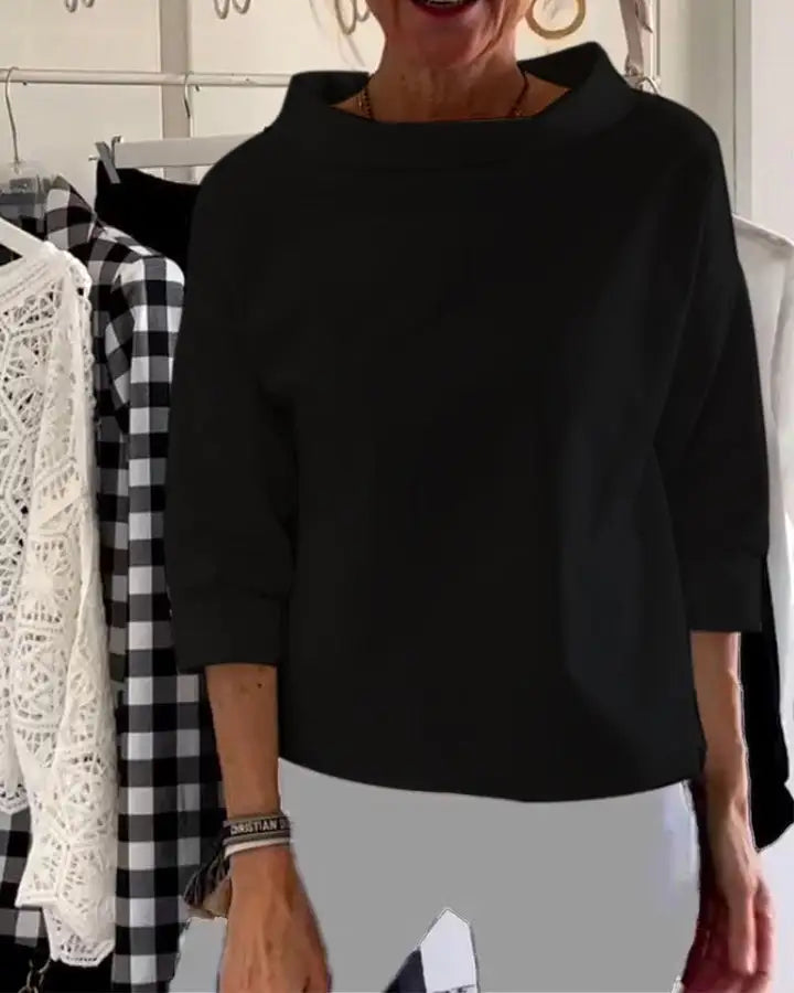 Classic High Neck Sweater