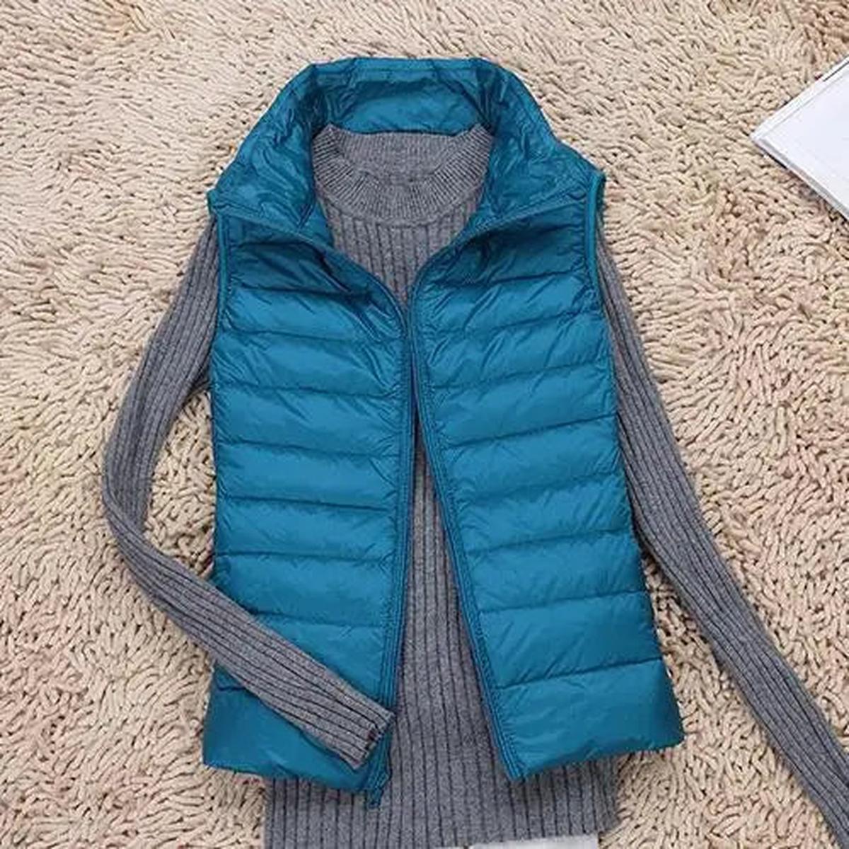 Women's Ultra Light Puffer Down Vest