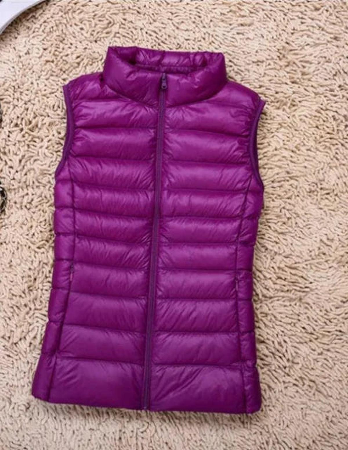 Women's Ultra Light Puffer Down Vest