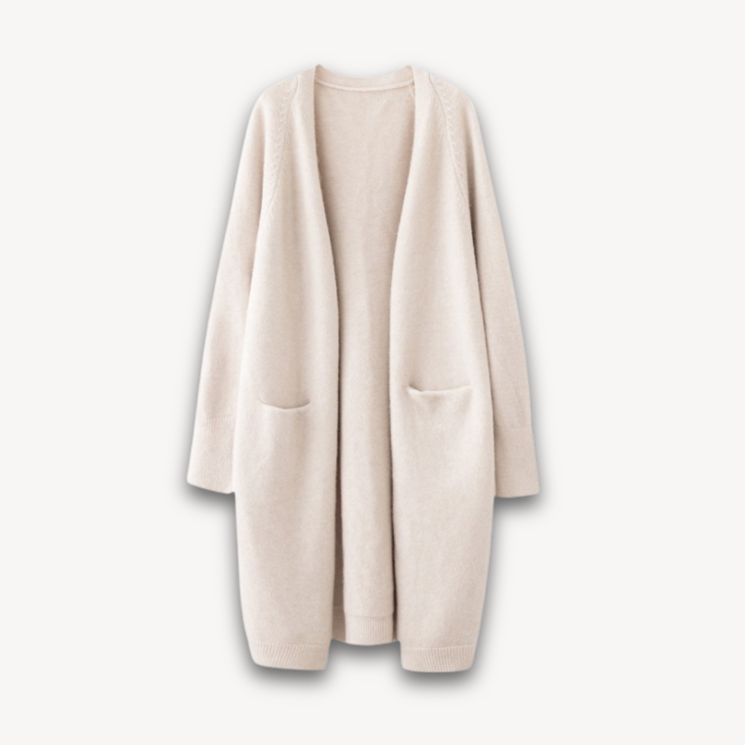 Women's Oversized Open Cardigan Sweater - VogeLuxe