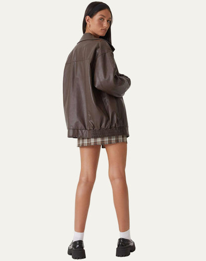 VogeLuxe | Women’s Wide Lapel Short Coat