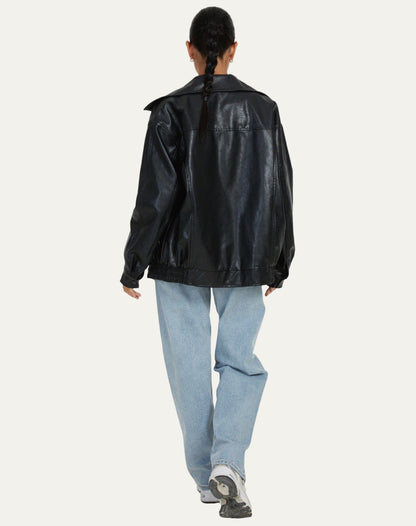 VogeLuxe | Women’s Wide Lapel Short Coat