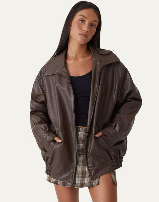 VogeLuxe | Women’s Wide Lapel Short Coat