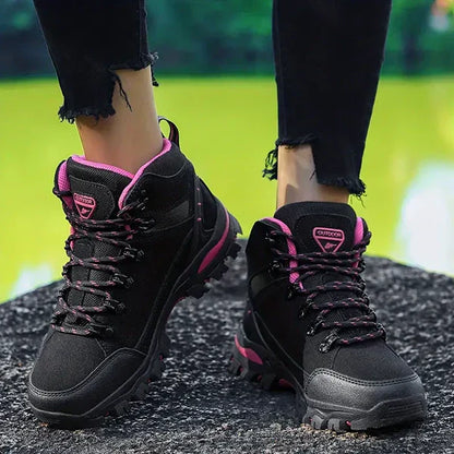 Comfortable Women's Insulated Hiking Boots With Good Arch Support