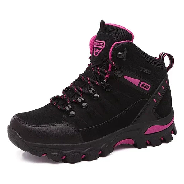 Comfortable Women's Insulated Hiking Boots With Good Arch Support - VogeLuxe