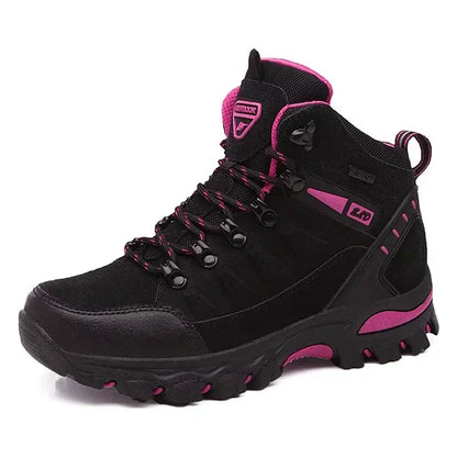 Comfortable Women's Insulated Hiking Boots With Good Arch Support - VogeLuxe