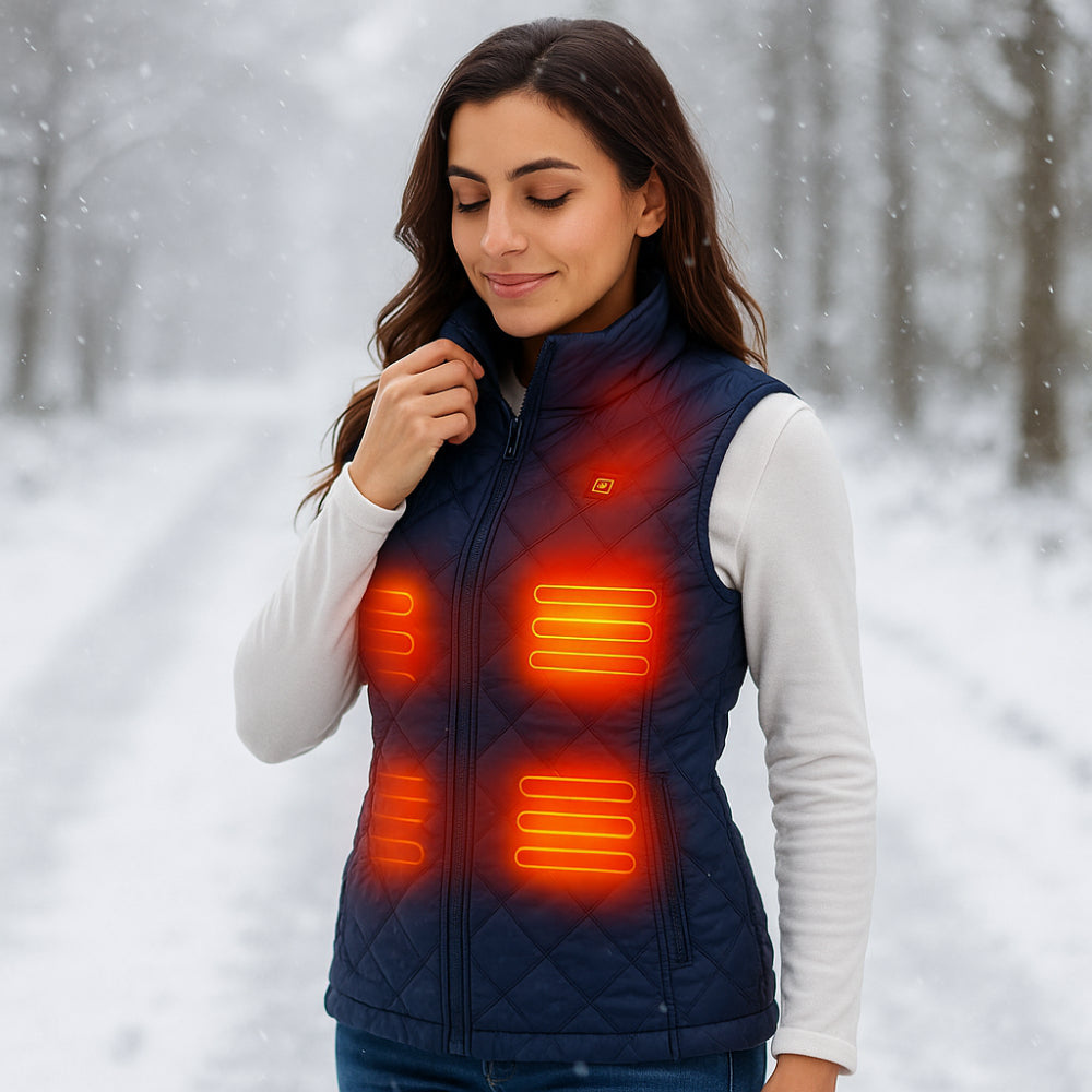 Warm Women's Electric Heating Jacket for Winter