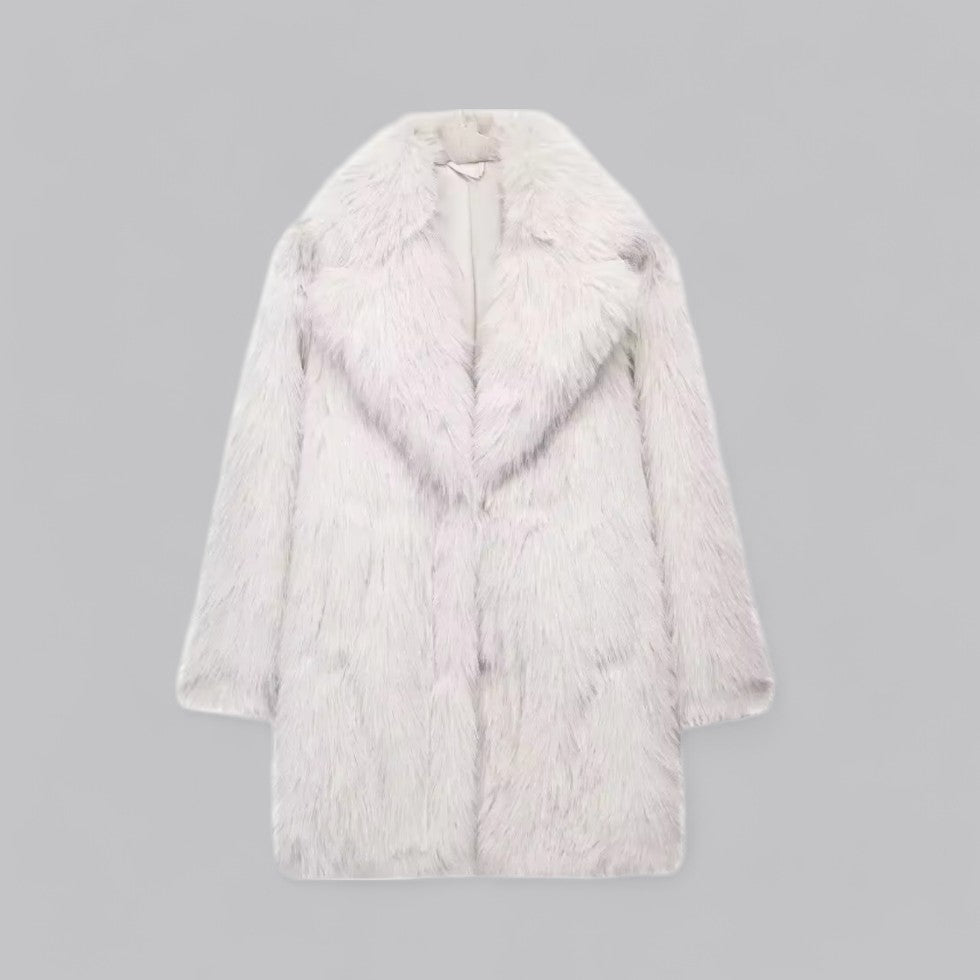 Womens Faux Fur Coat