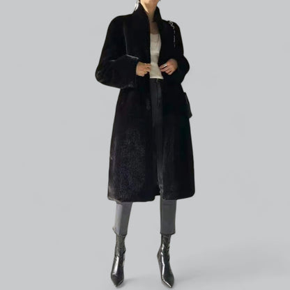 VogeLuxe | Women’s Elegant Fluffy Faux Fur Coat