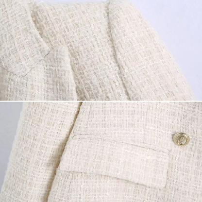 Womens Tweed Blazer