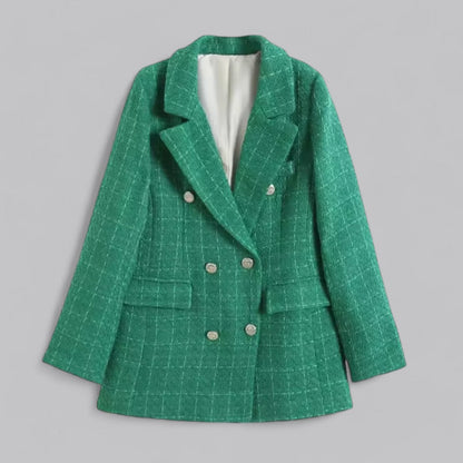 Womens Tweed Blazer