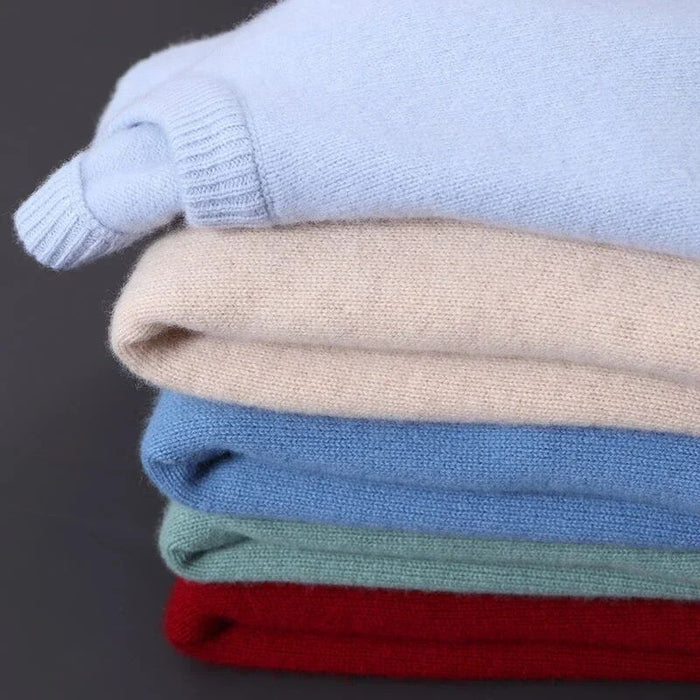 VogeLuxe | Men’s Fine Knit Crewneck Sweater