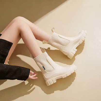 Xandra | Chunky Rainproof Boots 6