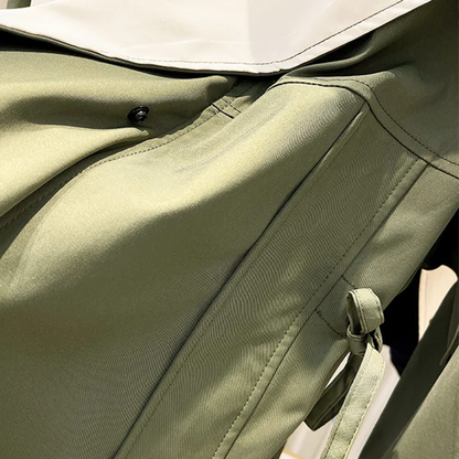 Xanthe | Two-Tone Trench Coat 8