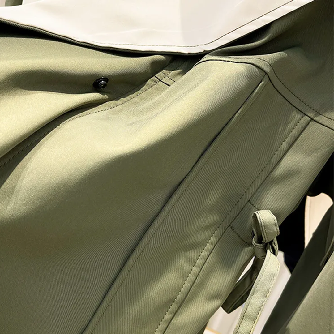 Xanthe | Two-Tone Trench Coat 8