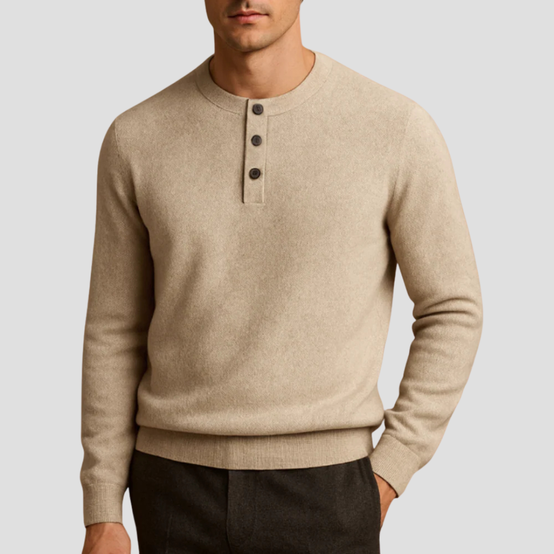 Xylon | Cashmere Henley Jumper 0
