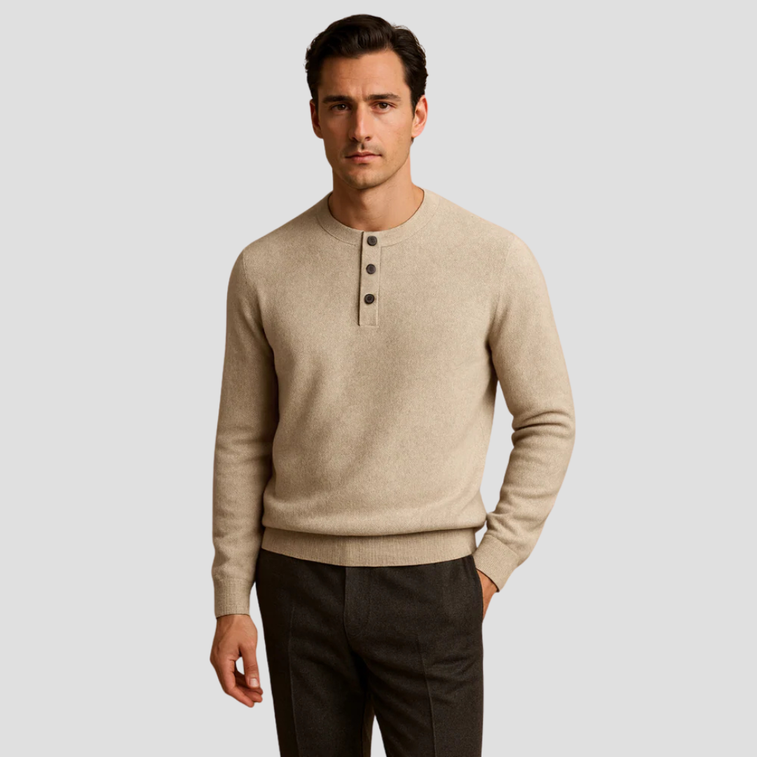 Xylon | Cashmere Henley Jumper 2