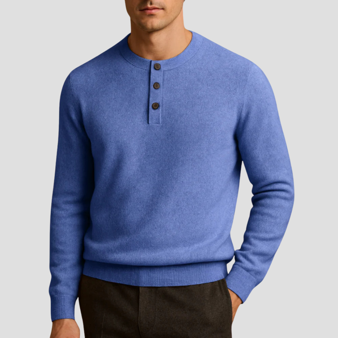 Xylon | Cashmere Henley Jumper 4