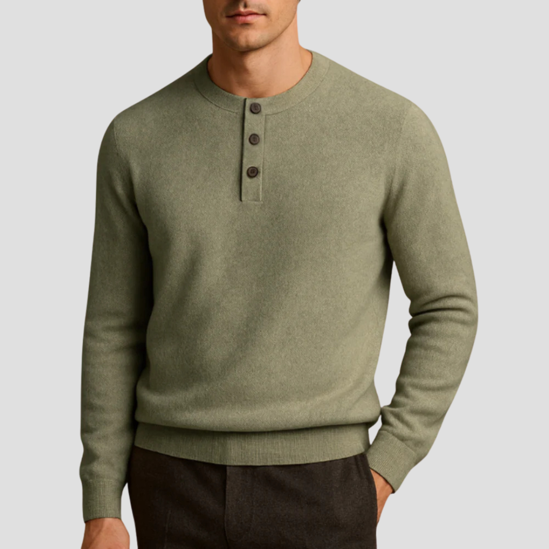 Xylon | Cashmere Henley Jumper 6