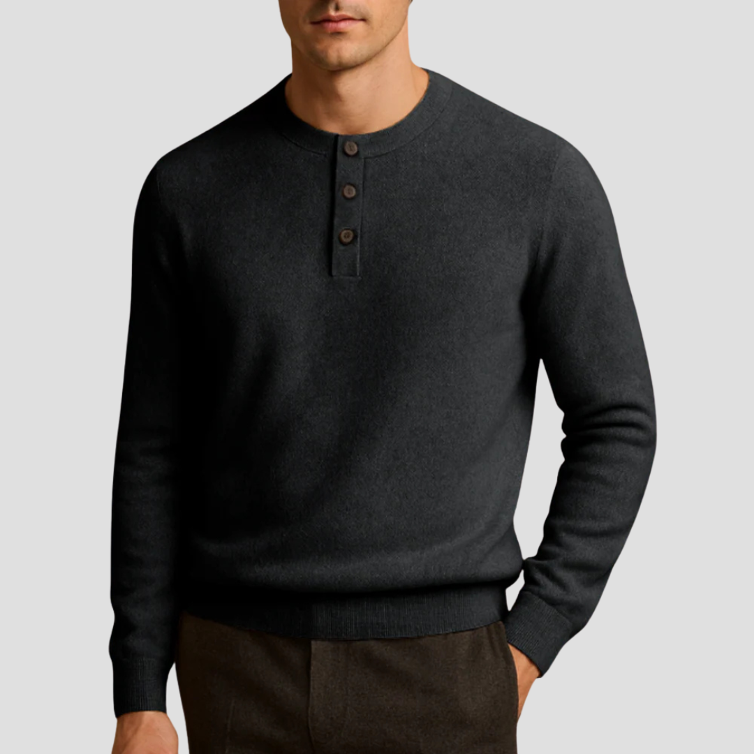Xylon | Cashmere Henley Jumper 7