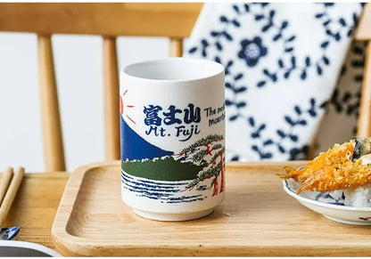 Traditional Japanese Ceramic Tea Cups
