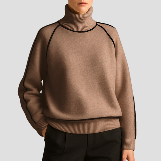 Yara | Refined Contrast Jumper 0