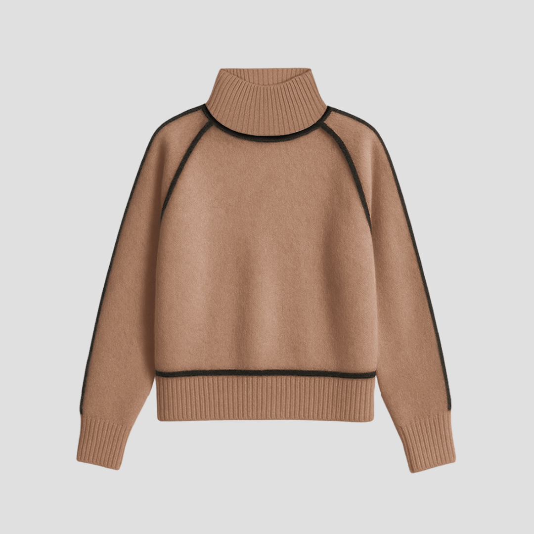 Yara | Refined Contrast Jumper 1
