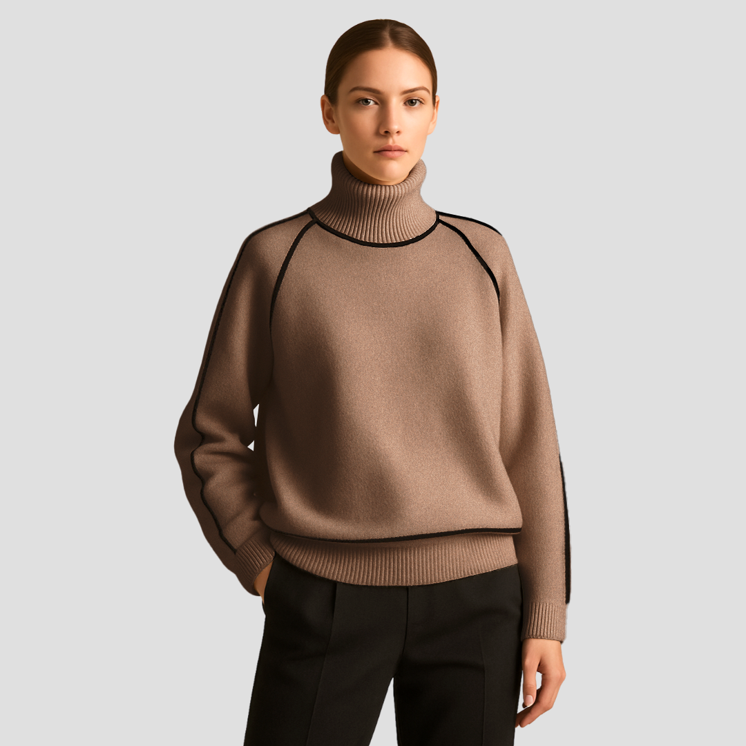 Yara | Refined Contrast Jumper 2