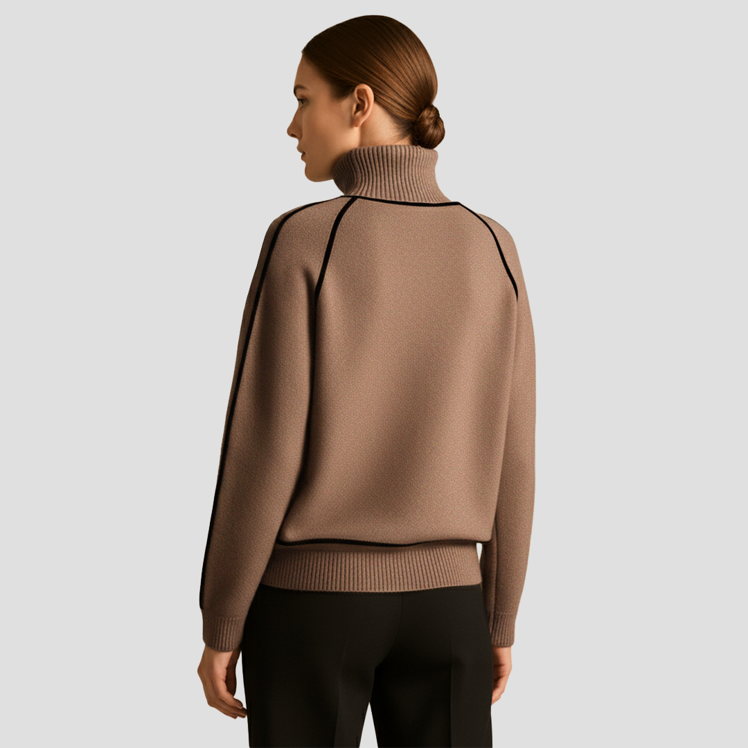 Yara | Refined Contrast Jumper 3